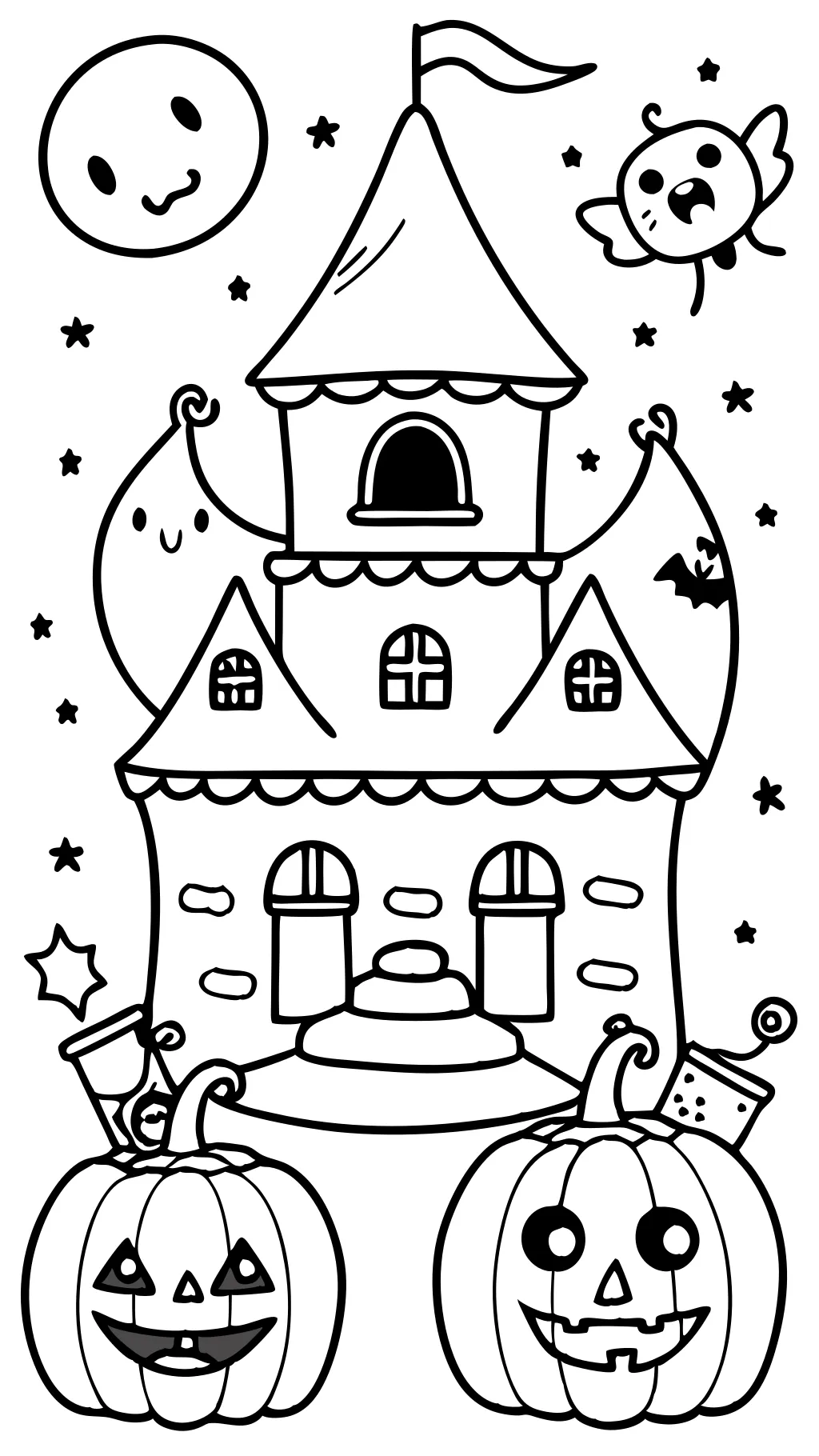 halloween coloring pages images